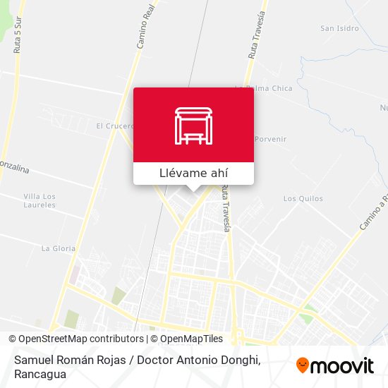 Mapa de Samuel Román Rojas / Doctor Antonio Donghi