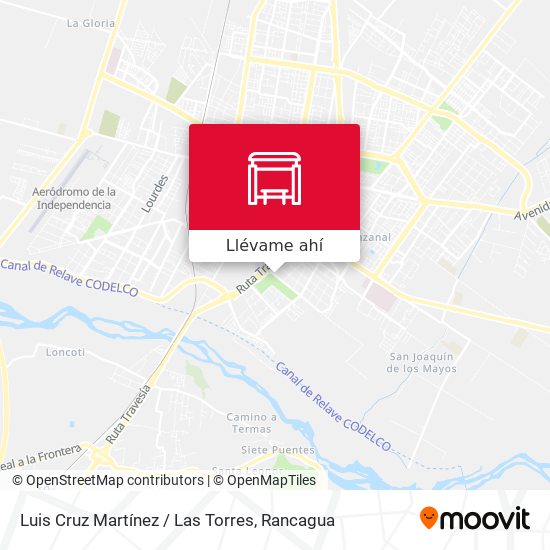 Mapa de Luis Cruz Martínez / Las Torres