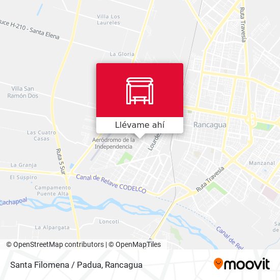 Mapa de Santa Filomena / Padua