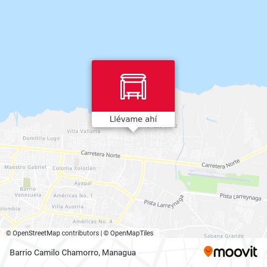 Mapa de Barrio Camilo Chamorro