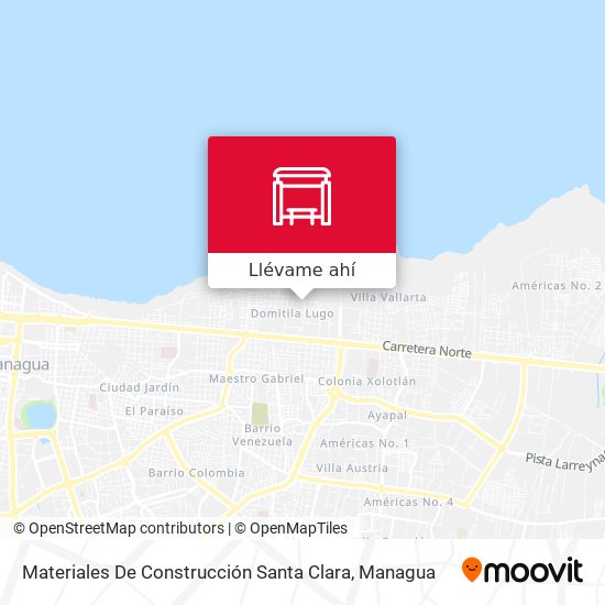Mapa de Materiales De Construcción Santa Clara