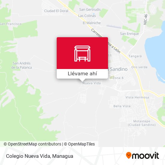 Mapa de Colegio Nueva Vida