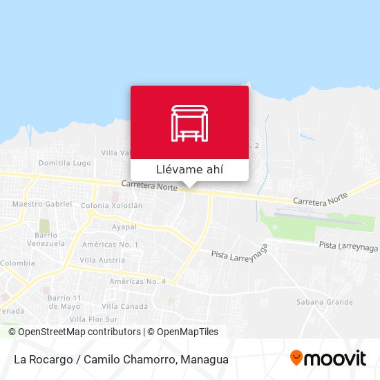 Mapa de La Rocargo / Camilo Chamorro