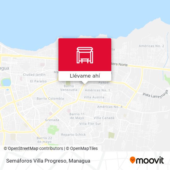 Mapa de Semáforos Villa Progreso