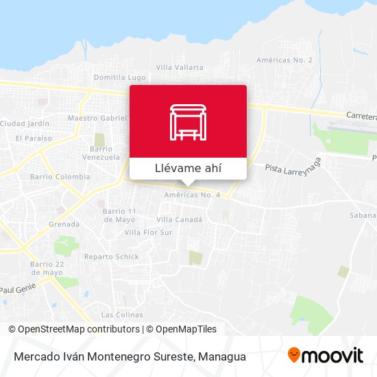 Mapa de Mercado Iván Montenegro Sureste