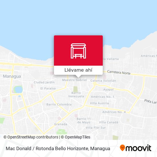 Mapa de Mac Donald / Rotonda Bello Horizonte
