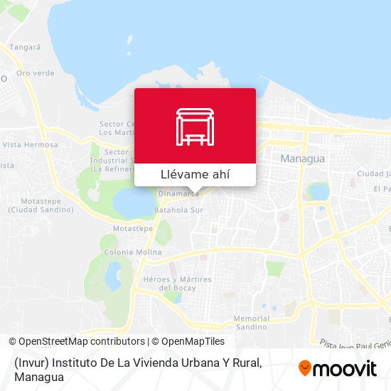 Mapa de (Invur) Instituto De La Vivienda Urbana Y Rural