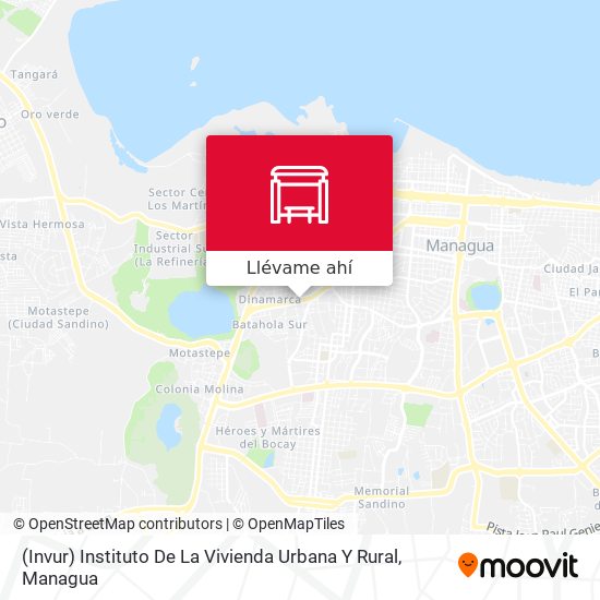 Mapa de (Invur) Instituto De La Vivienda Urbana Y Rural