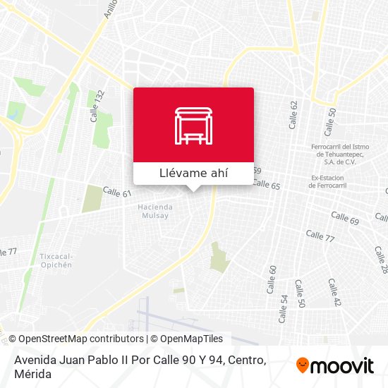 Mapa de Avenida Juan Pablo II Por Calle 90 Y 94,  Centro