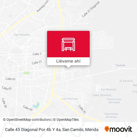 Mapa de Calle 45 Diagonal Por 4b Y 4a, San Camilo