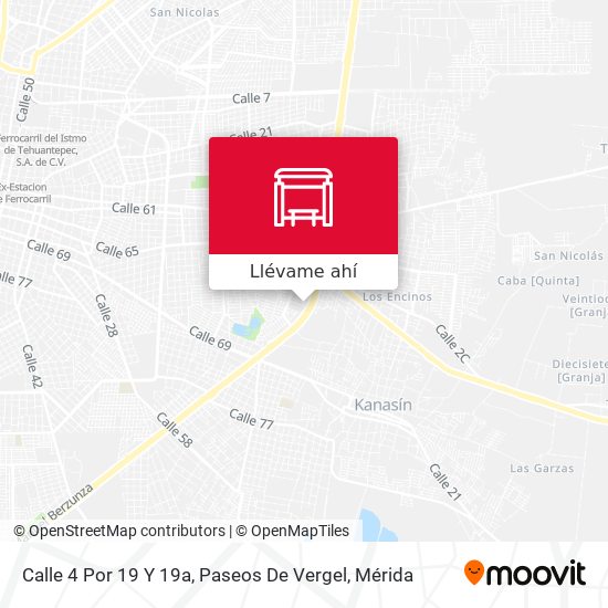 Mapa de Calle 4 Por 19 Y 19a, Paseos De Vergel