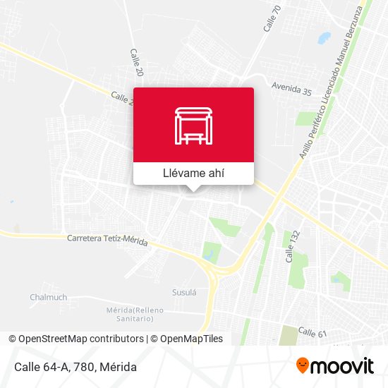 Mapa de Calle 64-A, 780