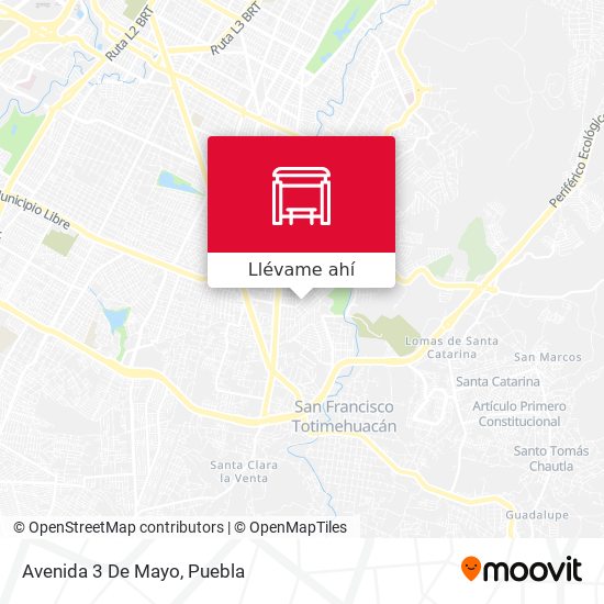 Mapa de Avenida 3 De Mayo