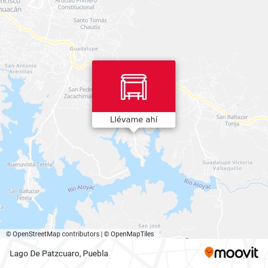 Mapa de Lago De Patzcuaro