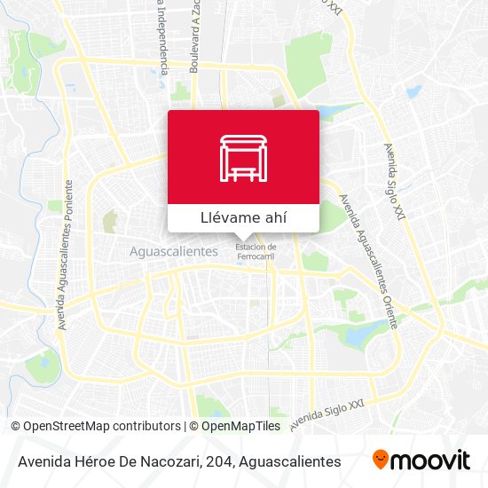 Mapa de Avenida Héroe De Nacozari, 204