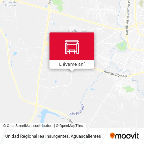 Mapa de Unidad Regional Iea Insurgentes