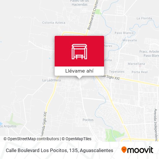 Mapa de Calle Boulevard Los Pocitos, 135