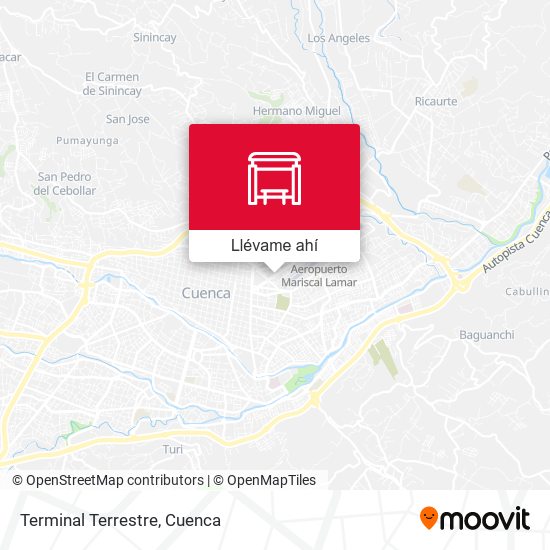 Mapa de Terminal Terrestre