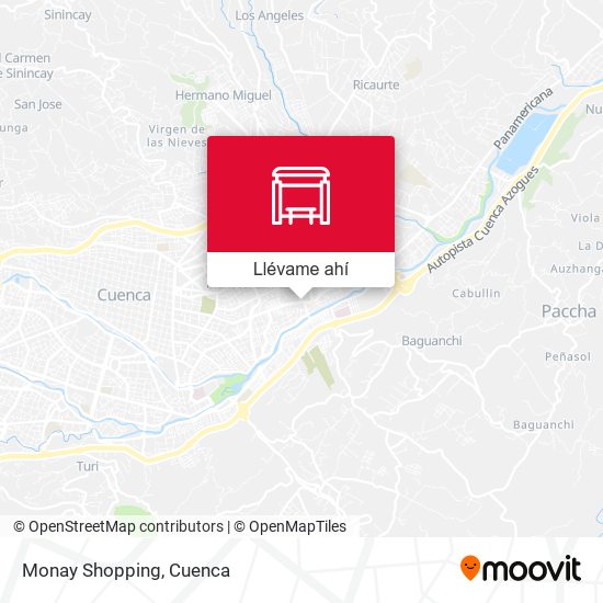 Mapa de Monay Shopping