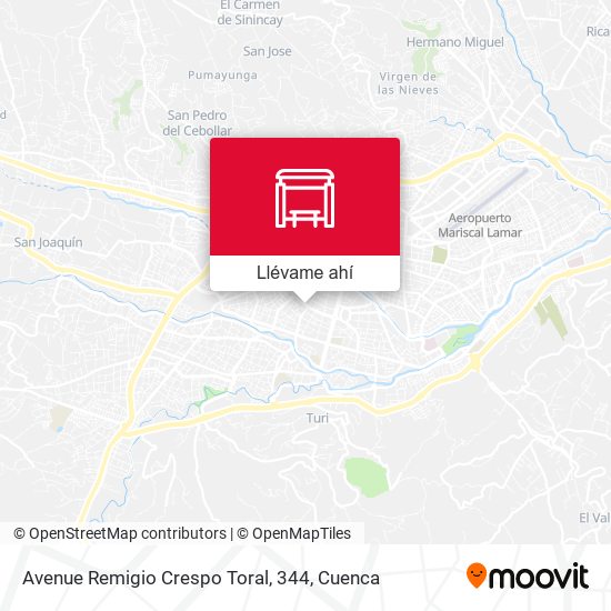 Mapa de Avenue Remigio Crespo Toral, 344