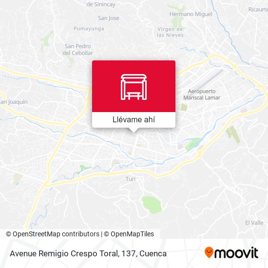 Mapa de Avenue Remigio Crespo Toral, 137