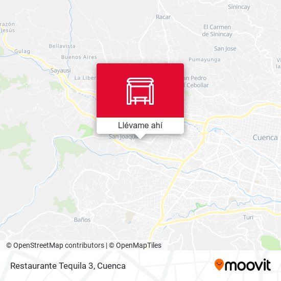 Mapa de Restaurante Tequila 3
