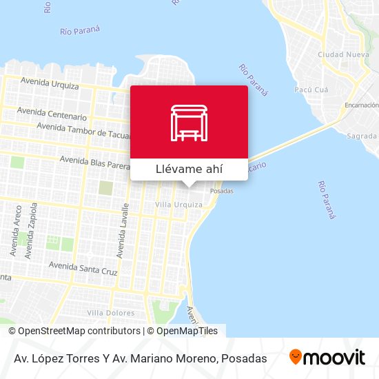 Mapa de Av. López Torres Y Av. Mariano Moreno