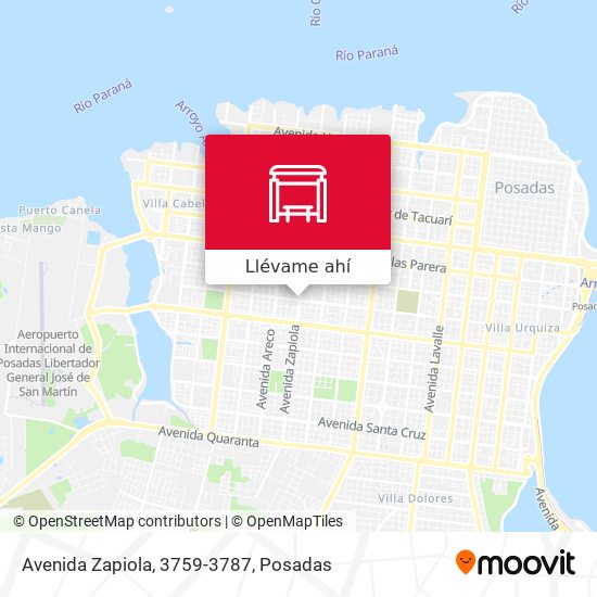 Mapa de Avenida Zapiola, 3759-3787