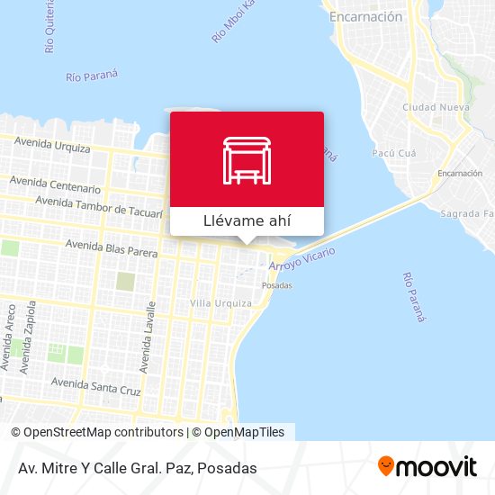 Mapa de Av. Mitre Y Calle Gral. Paz