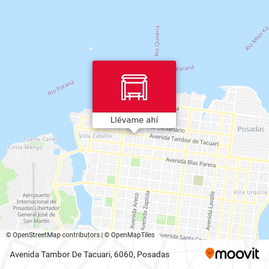 Mapa de Avenida Tambor De Tacuari, 6060