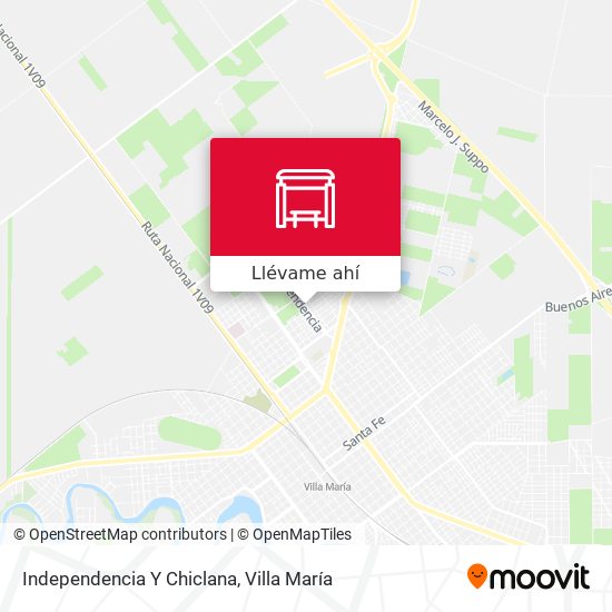 Mapa de Independencia Y Chiclana