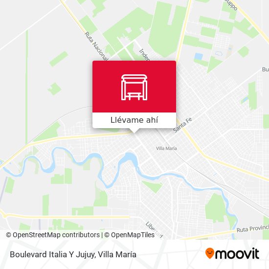 Mapa de Boulevard Italia Y Jujuy
