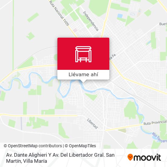 Mapa de Av. Dante Alighieri Y Av. Del Libertador Gral. San Martín