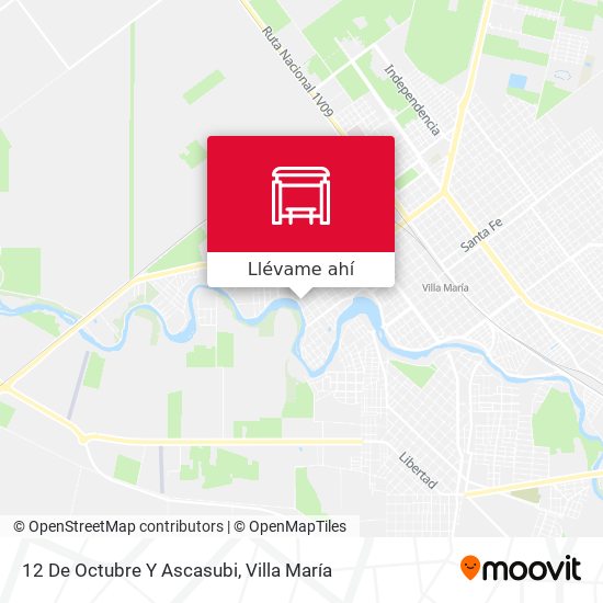 Mapa de 12 De Octubre Y Ascasubi