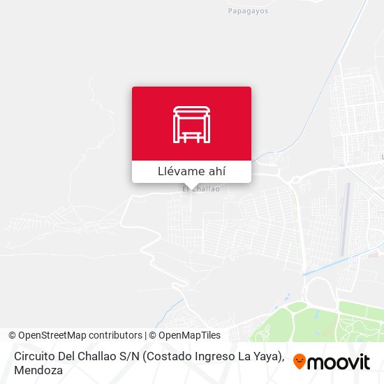 Mapa de Circuito Del Challao S / N (Costado Ingreso La Yaya)