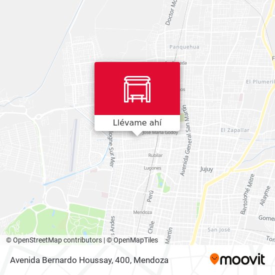 Mapa de Avenida Bernardo Houssay, 400