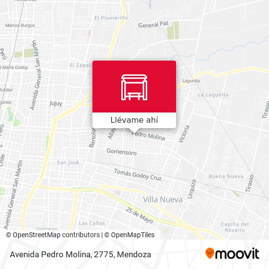 Mapa de Avenida Pedro Molina, 2775