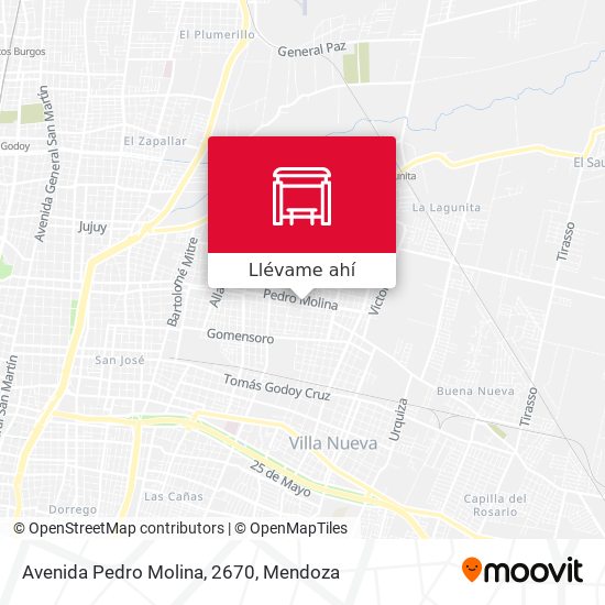 Mapa de Avenida Pedro Molina, 2670