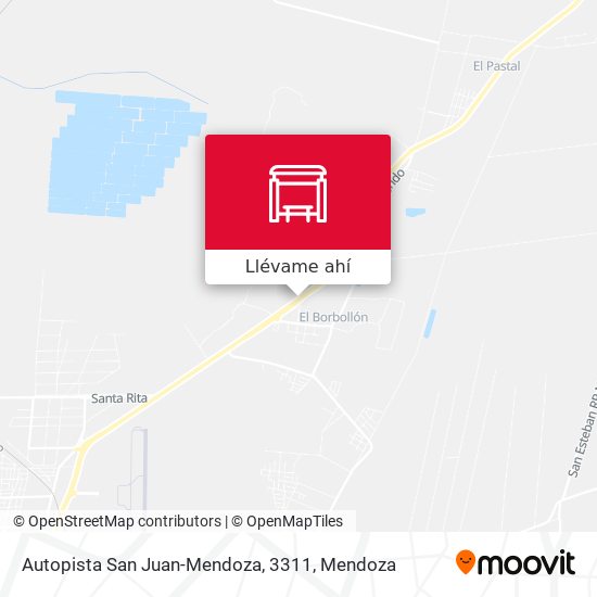 Mapa de Autopista San Juan-Mendoza, 3311