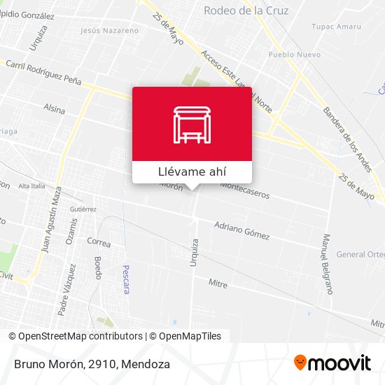 Mapa de Bruno Morón, 2910