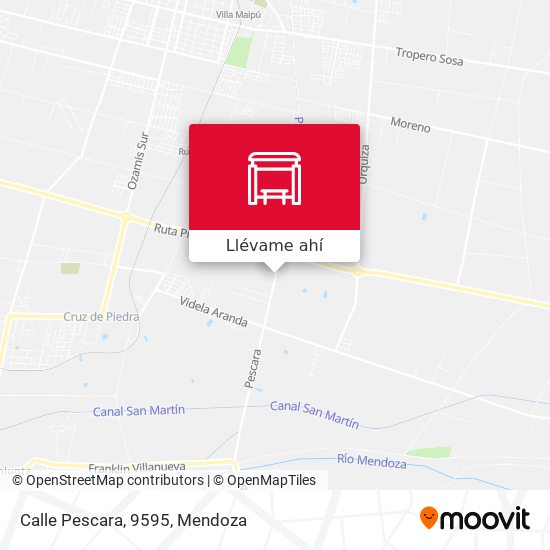 Mapa de Calle Pescara, 9595