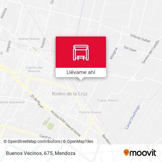 Mapa de Buenos Vecinos, 675