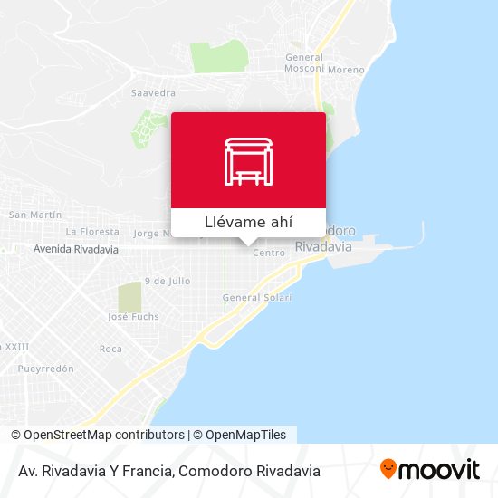 Mapa de Av. Rivadavia Y Francia