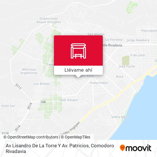 Mapa de Av Lisandro De La Torre Y Av. Patricios