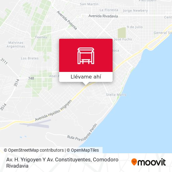 Mapa de Av. H. Yrigoyen Y Av. Constituyentes