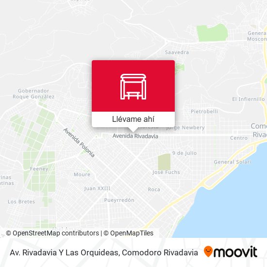 Mapa de Av. Rivadavia Y Las Orquideas