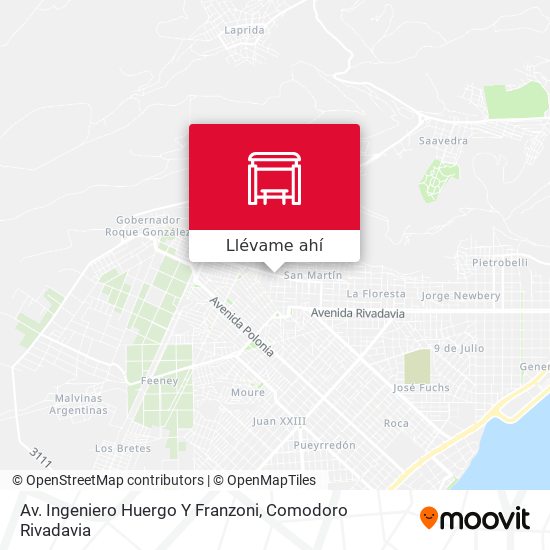 Mapa de Av. Ingeniero Huergo Y Franzoni