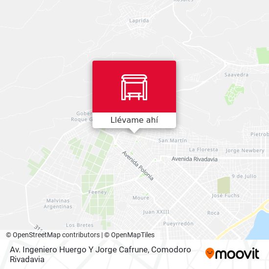 Mapa de Av. Ingeniero Huergo Y Jorge Cafrune