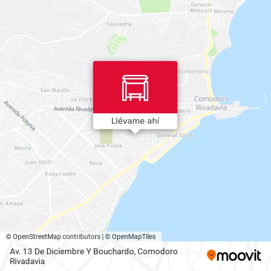 Mapa de Av. 13 De Diciembre Y Bouchardo