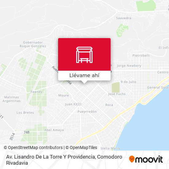 Mapa de Av. Lisandro De La Torre Y Providencia